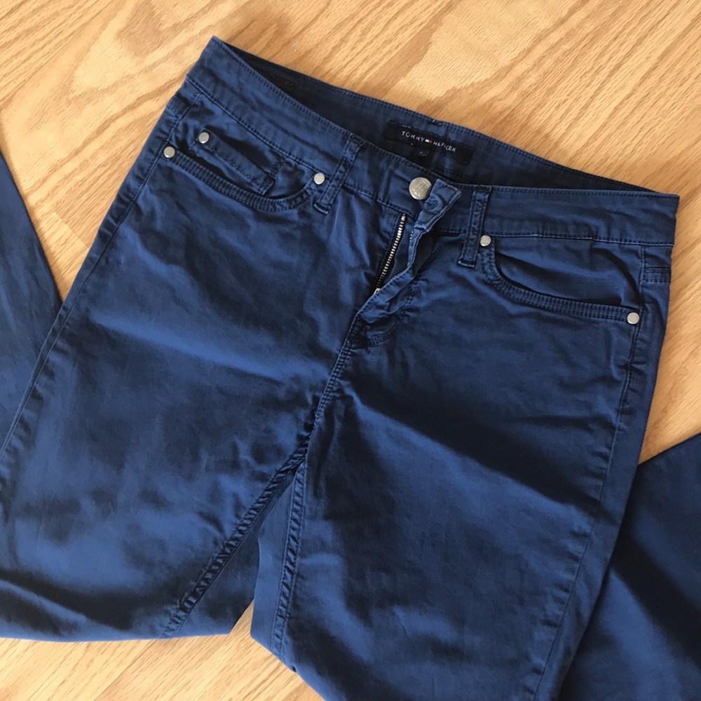Tommy Hilfiger Cotton Zip Ankle cotton pant S 6